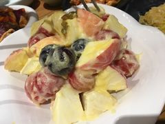 水果沙拉-三千里韩式炭火烤肉(南八马路店)