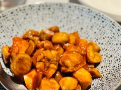 茨菰板栗烧翅中-屋里厢上海菜馆