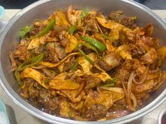 -尕有炕锅烤羊肉