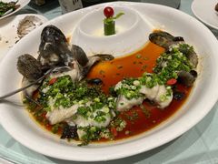 青花椒淋青斑-味茂·老船夫1927(东海东路店)