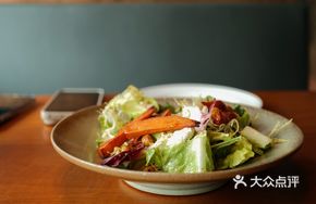 Roasted Sweet Potato with Whey Cheese Salad