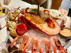 SEAFOOD&nbsp;TOWER&nbsp;招牌海鲜塔-Osteria Garden 生蚝花园餐厅(原进贤路店)