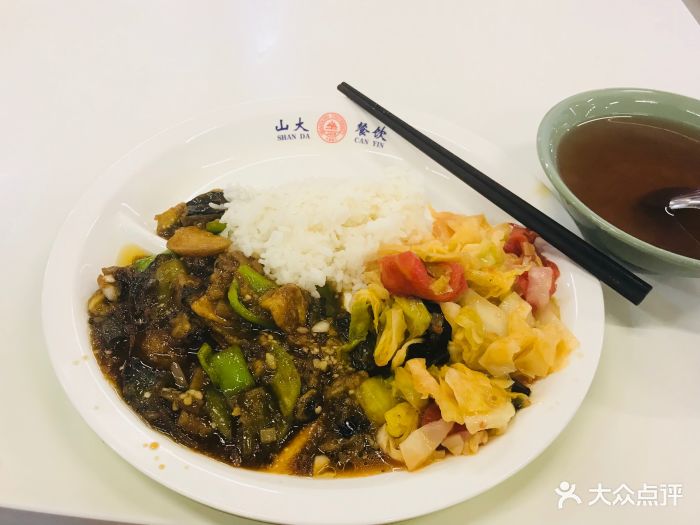 山東大學食堂圖片