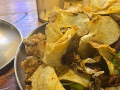 鱼皮土豆片-大叹号啤酒屋·延边料理(延大店)