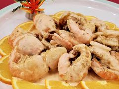 橙香回味虾-云顶山庄·粤菜·农家菜(共和店)
