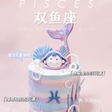 200不到的生日蛋糕合集🌟12星座的翻糖icon太可爱了！！