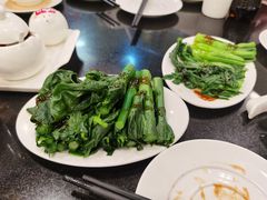 白灼蚝油碧绿鲜芥兰-丽的面家(多宝路店)