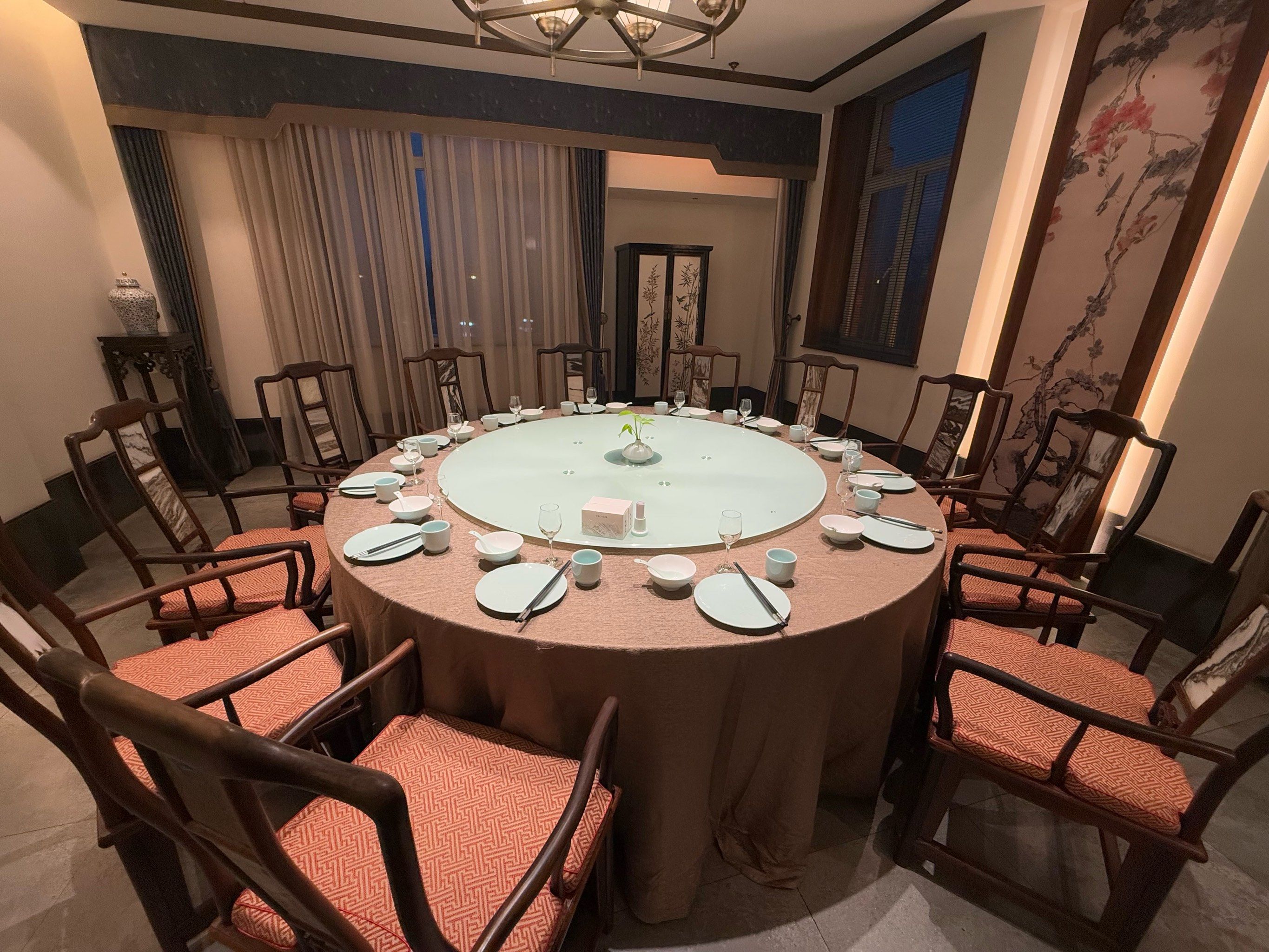 今天的包厢感觉不一样