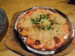 蒜蓉铁板烤虾-热度餐厅(老佛爷店)