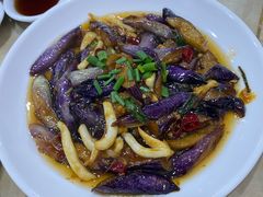 鱿鱼茄子-红灯笼龙凤饭店(宁波老字号店)