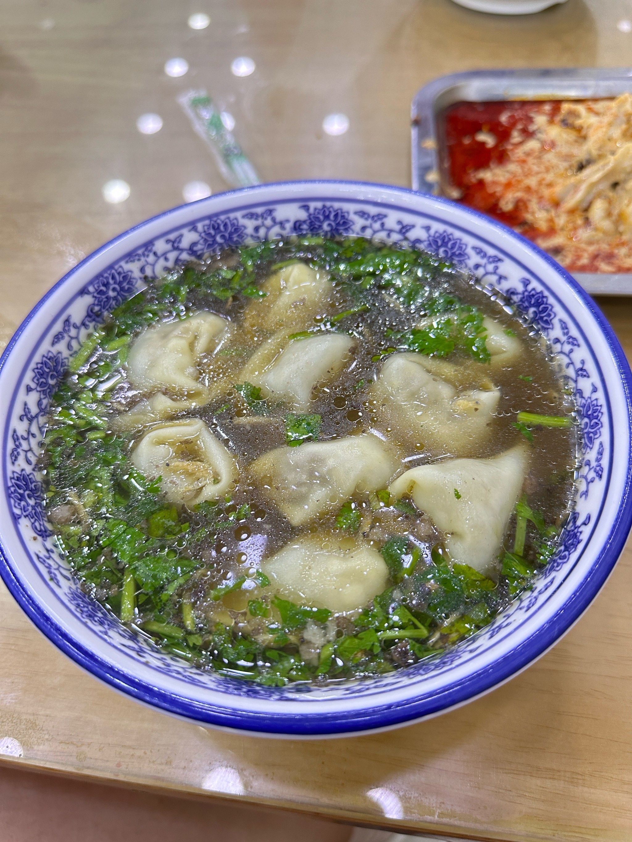 一碗好滋味牛肉大馅馄饨