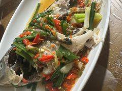 -正荣酒家葱葱鲫鱼