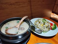 蒿菜鸡蛋炒饭-丸藏和牛烧肉专门店(园区师惠坊店)