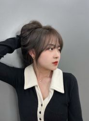 点击看大图 -藤野造型烫发染发
