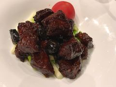 黑金雪花牛肉粒-上海和平饭店龙凤厅 Dragon Phoenix
