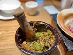 皮蛋青椒擂茄子-费大厨辣椒炒肉(皇庭广场店)