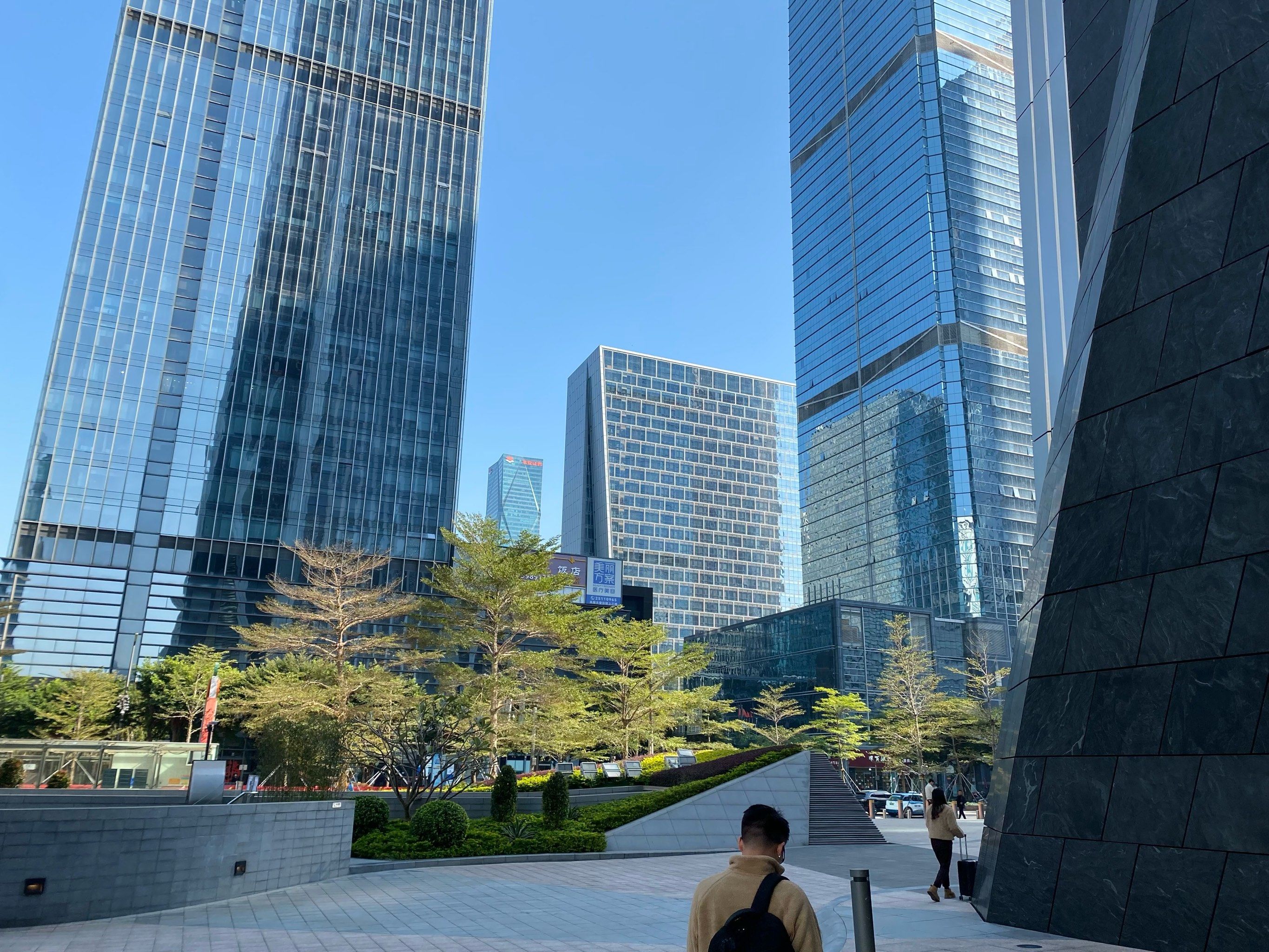 9515高楼林立的深圳街景