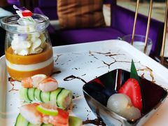 甜品-The Lounge大堂酒廊·咖啡·沙拉·下午茶(金茂深圳JW万豪酒店)