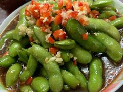 凉拌毛豆-桂萍特色牛筋牛杂(长堤街总店)