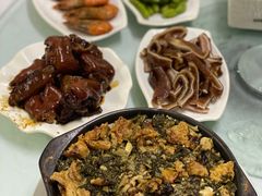 雪菜油渣豆腐煲-庆庆酒家(清潭路店)