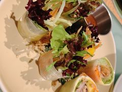 黄金蛋包猪颈肉米纸卷-CHINCHIN 青青·泰国料理(万象食家店)