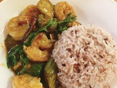 茄子炖虾-Barrab restaurant Chiang Rai