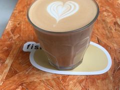 澳洲白咖&nbsp;Flat&nbsp;White-fishtank鱼缸咖啡(三山街店)