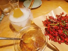 手搓土红糖冰粉-苦尽酒馆·川菜(鼓楼店)