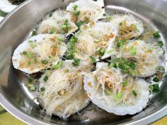 蒜蓉粉丝蒸元贝-巨元河鲜酒楼·清远特色菜名店(英德店)