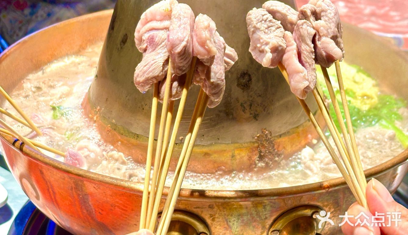 （上海的）这家老北京的涮肉一定要吃…