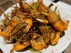 老头儿油爆沼虾-老头儿油爆虾(胜利河美食街店)