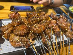 -特色油边心管烤串