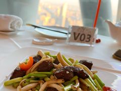 小葱白玉菇安格斯牛柳-广州塔晖粤轩中餐厅