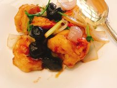 黑蒜大千爆虾球-北京四季酒店·采逸轩