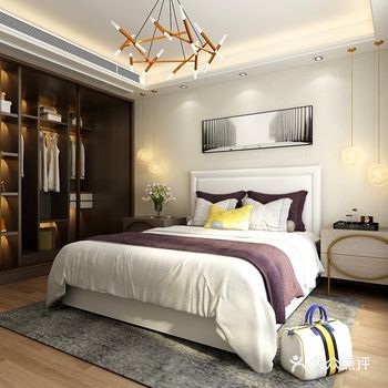 现代轻奢风格空间,不经意间展现出的东方风情,深邃而迷人