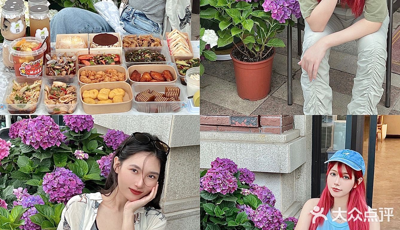 东莞绣球花野餐下午茶