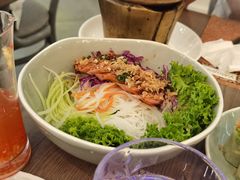 香茅烤猪颈肉冻檬-CHINCHIN 青青·泰国料理(万象食家店)