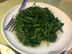 绿叶豆苗-君来梁溪饭店-餐厅