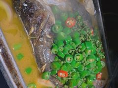 鲜青椒烤鱼-探鱼·鲜青椒爽麻烤鱼(番禺万达店)