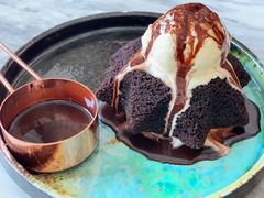 熔浆巧克力配香草冰淇淋-The Rug Cafe(王府中环店)