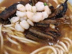 虾爆鳝面-奎元馆.百年奎元.非遗传承(西湖边的解放路店)