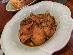 毛豆子煎豆腐-虎哥私房菜(馒头山店)