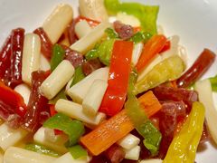 藕带子炒腊肠-临安鲲凌餐厅(钱王大街店)