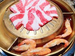南美虾-猪啊牛呀羊啊铜盘烤肉(正大广场店)