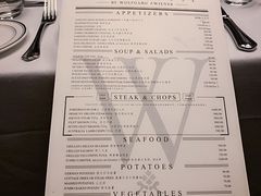 菜单-Wolfgang’s Steakhouse 沃夫冈牛排馆(上海白玉兰广场店)