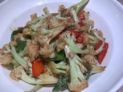 花菜炒肉饭-四姐妹东北饺子(沙尾路店)