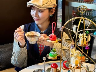 在太原万象城附近吃到了漂亮圣诞下午茶！！！