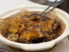 -阿峰饭店·本地土菜馆·农家土鸡煲·一品神仙鸡(报福店)