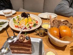 芒果鲜虾牛油果沙拉-五感食喜(南城店)