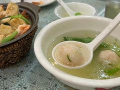手打虾丸汤(五只鲜虾做一颗丸)-潮汕铺老店(甜水井店)